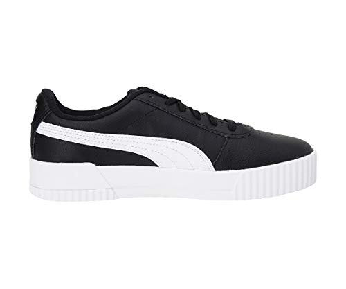 PUMA Carina L, Zapatillas Bajas Mujer, Negro (Black/White/White), 40 EU