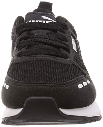 PUMA R78, Zapatillas, para Unisex adulto, Negro (Puma Black-Puma White), 45 EU