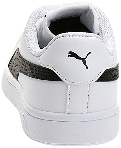 PUMA Smash v2 L, Zapatillas Bajas, para Unisex adulto, Blanco (Puma White-Puma Black), 42 EU