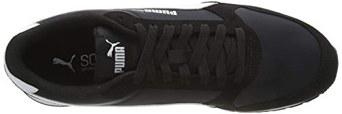 PUMA ST Runner v2 NL, Zapatillas de Deporte, para Unisex adulto, Negro (Puma Black-Puma White), 45 EU