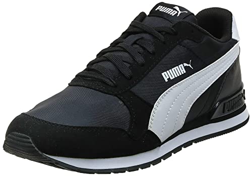 PUMA ST Runner v2 NL, Zapatillas de Deporte, para Unisex adulto, Negro (Puma Black-Puma White), 45 EU