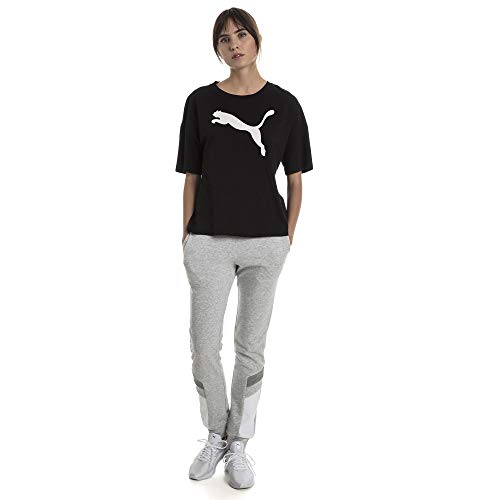 PUMA Summer Fashion tee Camiseta, Mujer, Cotton Black, XS