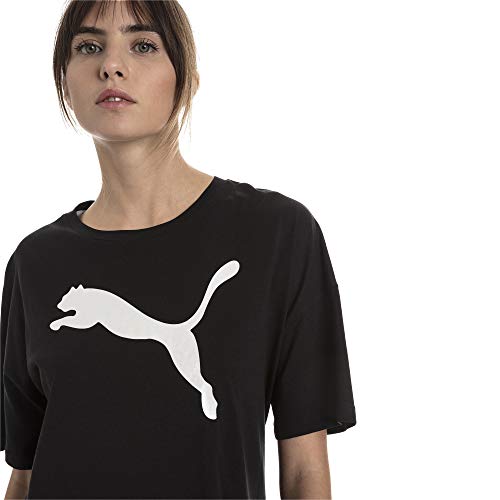 PUMA Summer Fashion tee Camiseta, Mujer, Cotton Black, XS