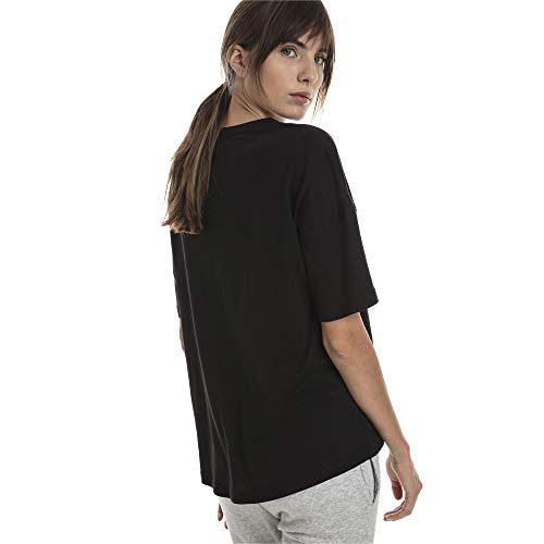 PUMA Summer Fashion tee Camiseta, Mujer, Cotton Black, XS