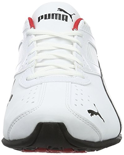 PUMA Tazon 6 FM, Zapatillas, para Hombre, Blanco (Puma White-Puma Black-Puma Silver), 43 EU