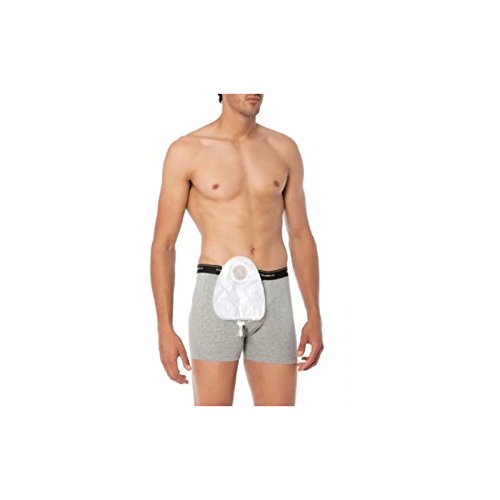 Punto Blanco - Calzoncillo Boxer para Hombre OSTOMY (OSTOMIA) - Gris, 48/M