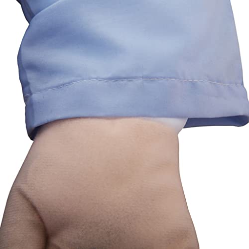 QFdd Almohada De Medio Cuerpo Almohada/Cojín De Brazo De Novio De Cuello Blanco Regalo De Cumpleaños para Novia/Mujer Novedad Broma Azul (Brazo Izquierdo)