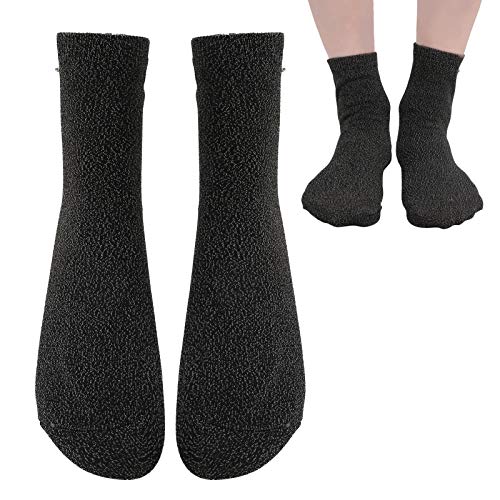 Qqmora Calcetines de Terapia para Hombres y Mujeres, Calcetines Conductores de electrodos, Mantenimiento de Masaje, Calcetines de electrodos de Belleza para Artritis para pies cansados