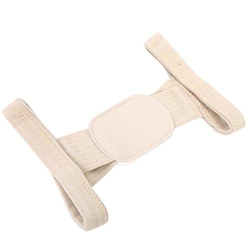 Qqmora Corrector de postura Brace Back Spine Support Portable para uso doméstico para mujeres y hombres (XS (Children), Beige)