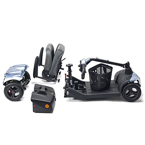 Queraltó Apex I-Confort, Scooter eléctrica, Desmontable en 4 Piezas, Especial para Problemas de Espalda, con amortiguadores, Baterías extraíbles para Recarga