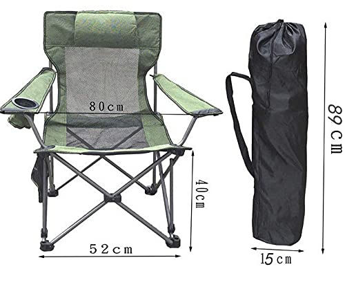 QWEA Sillas Plegables portátiles para Exteriores, Silla de Pesca Sit Lie Silla de salón anfibia Cama Silla de Playa para Acampar (Color: B)