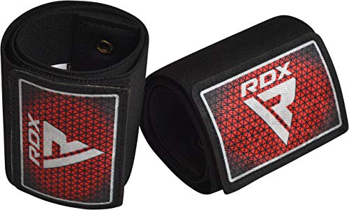 RDX Encaje 2 Bucle Convertidor de para Guantes de Boxeo Profesionales, 50 cm de Poliéster Elástico Ajustable Maya Hide Correa de Gancho de Cuero para Luchar Muay Thai Sparring Guante con Cordones