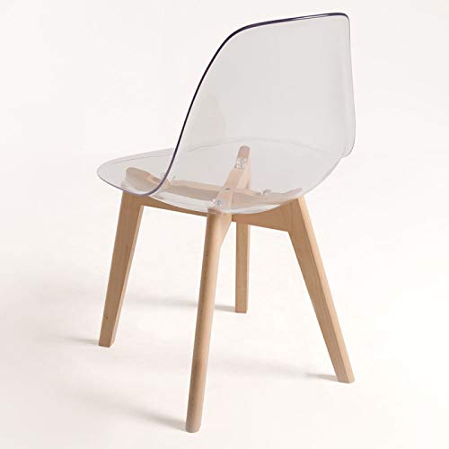 Regalos Miguel - Sillas Comedor - Silla Kelen Transparente - Envío Desde España