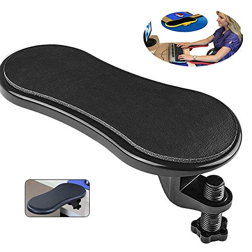 Reposabrazos de Muñeca Ajustable,Ajustable Muñeca ordenador Resto Apoyabrazos,Desk Extender Ajustable en 180 °,Alfombrilla Ergonómica para Ratón,Relaja los Músculos del Hombro