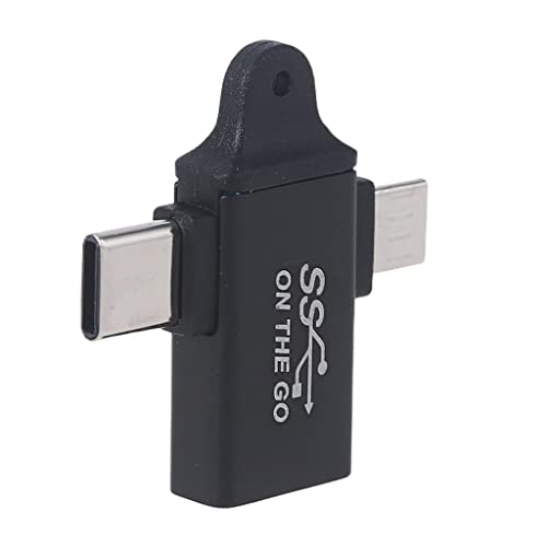 RG-FA Compatible con el adaptador de la serie OTG Conveniente convertidor de metal USB Transmisión rápida recto/codo/doble codo - Codo doble