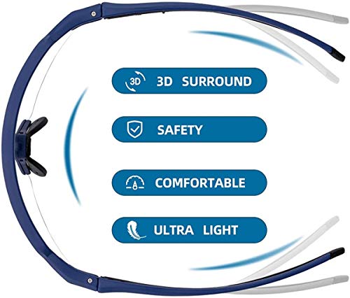 ROCKBROS Gafas de Sol Fotocromáticas Transparentes para Bicicleta Ciclismo Running Deportes al Aire Libre Protección UV400 para Hombres y Mujeres