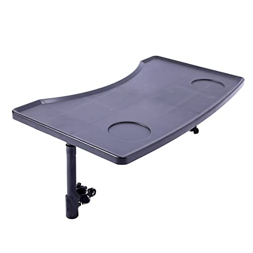 RSGK Mesa de Bandeja de Silla de Ruedas con Soporte de Taza, Accesorios para Escritorio portátiles Desmontables, Andador para Comer, Adecuado para la Bandeja de Silla de Ruedas Adulta