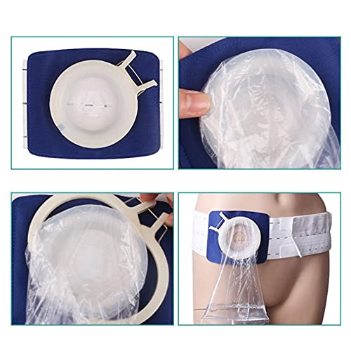 RTYG Bolsas de colostomía Bolsa de urostomía drenable de la ostomía después de la colostomía Cinturón de ostomía de la Bolsa de la ileostomía 1103