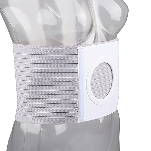 RTYG Ostomy Soporte Cinturón de Soporte Bella Abdominal Ostomía Cinturón Ajustable Hernia Cinturón para Hombre Mujer Colostomía Apoyo Abdominal Incisional Epigástrico Inguinal Hernia Inguinal 6.27