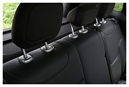 Rumors Accesorios FIT For Jeep Renegade 2015-2020 Cabeza De Asiento Almohada Pasador De Almohada Ajuste Botón Moldeado Columna Base Base Trim con 15 PCS