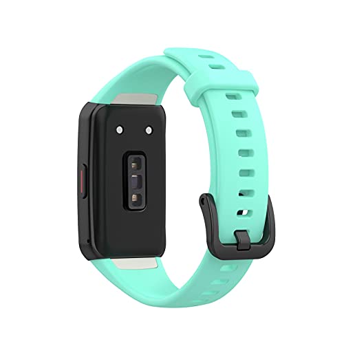 RUSTOO Correa Compatible para Huawei Band 6 / Honor Band 6 TPU Correa de Pulsera de Repuesto Impermeable, Correa Deportiva de Silicona Suave, Pulsera de Accesorio Deportivo de Repuesto Ajustable