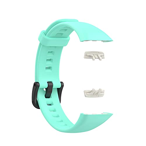 RUSTOO Correa Compatible para Huawei Band 6 / Honor Band 6 TPU Correa de Pulsera de Repuesto Impermeable, Correa Deportiva de Silicona Suave, Pulsera de Accesorio Deportivo de Repuesto Ajustable