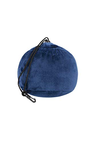 SAMSONITE Global Travel Accessories - Memory Foam Pillow + Pouch Almohada de Viaje 29 Centimeters 1 Azul (Midnight Blue)