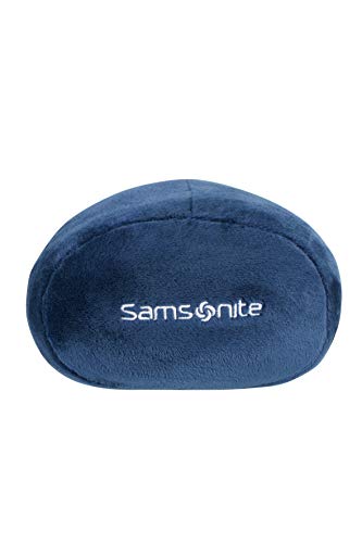 SAMSONITE Global Travel Accessories - Memory Foam Pillow + Pouch Almohada de Viaje 29 Centimeters 1 Azul (Midnight Blue)