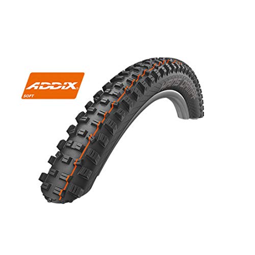 Schwalbe Hans Dampf Addix Evolution Line - Neumático para Bicicleta Unisex Adulto, Negro, Tamaño: 29x2.35/60-622