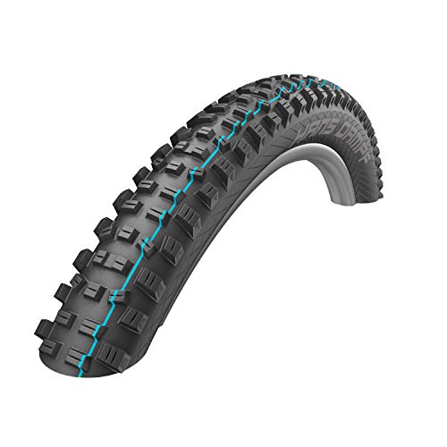 Schwalbe Hans DAMPF ADDIX Evolution Line - Neumático para Bicicleta Unisex, Color Negro, 27,5 x 2,60/65-584