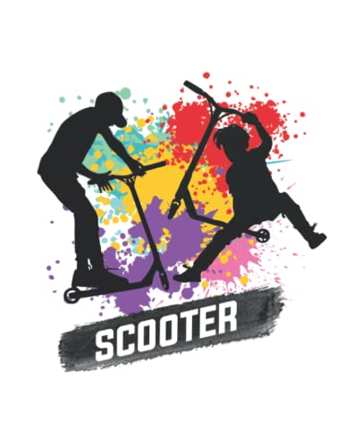 Scooter Freestyle: Scooter Notebook Perfect For The Scooter Rider | Lined Notebook Journal ToDo Exercise Book or Diary 8,5x11 with 110 pages