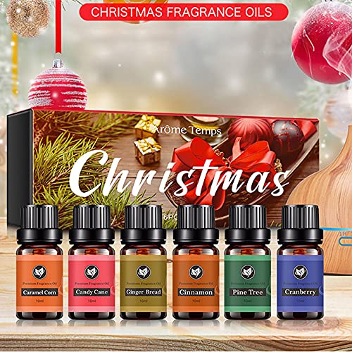 Set de Regalo de aceites Esenciales de aromaterapia, Grado terapéutico 100 Puro con Lavanda, para aromaterapia, Aceite de Masaje Corporal, ambientador, 10 ml 6