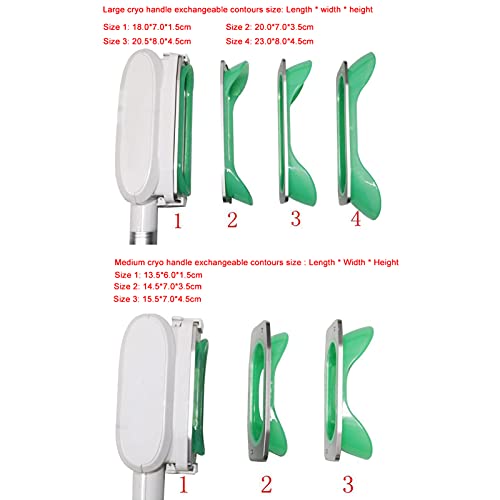 SFLCYGGL Profesional Criolipólisis Máquina de Adelgazamiento Multifunción Congelación de Grasas Pérdida de Peso Eliminación de Grasa Dispositivo con 3 Mango de Congelación