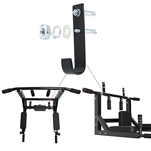 Sinbide Barras de Dominadas Pared Wall Pull Up Bar Barra de Tracción Workout Bar Barra de Tracción de Fitness Plegable Barra de Ejercicio para Espalda Gimnasio en Casa