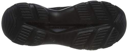 Skechers D'Lite Ultra-Reverie, Entrenadores Mujer, Negro (BBK Black Trubuck/Silver Trim #L), 38 EU