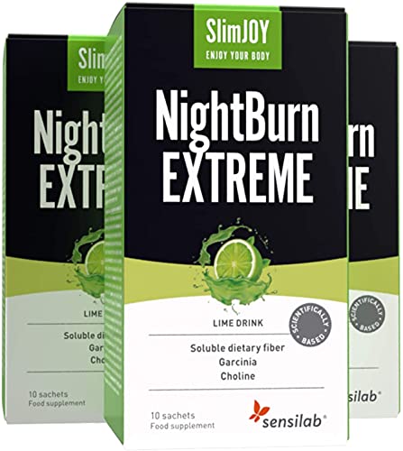 SlimJOY NightBurn EXTREME con Garcinia Cambogia - 3x10 sobres, suficiente para 30 días