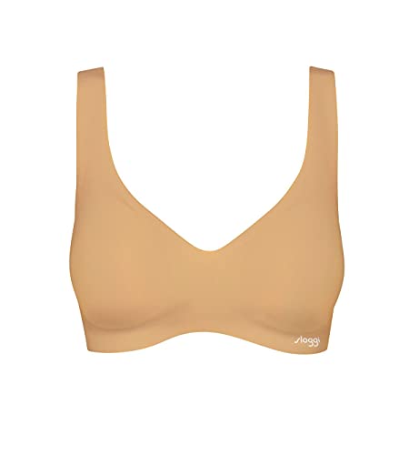 Sloggi Zero Feel Bralette Corsé para Mujer, Beige (Cognac Sh), S