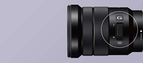 Sony E PZ 18-105mm f/4.0 G - APS-C, Zoom Eléctrico (SEL18105G), Negro