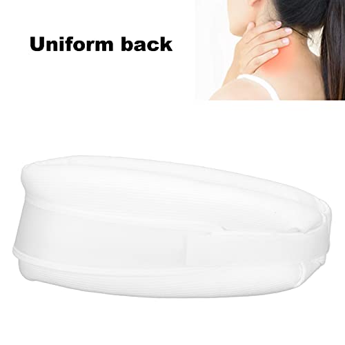 Soporte de Cuello, Cuello Cervical, Soporte de Tracción de Cuello Cervical Suave para Aliviar el Dolor de Cuello, Soporte de Cuello Ergonómico para Hombres, Mujeres Y para Dormir, Blanco