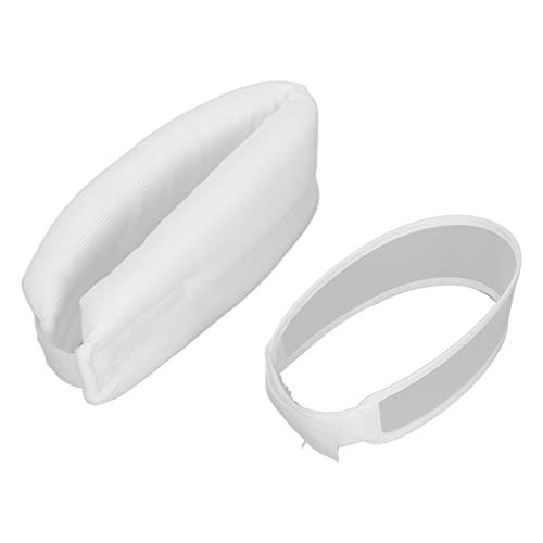 Soporte de Cuello, Cuello Cervical, Soporte de Tracción de Cuello Cervical Suave para Aliviar el Dolor de Cuello, Soporte de Cuello Ergonómico para Hombres, Mujeres Y para Dormir, Blanco