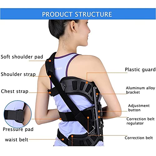 Soporte De Fijación Toracolumbar, Corrector De Escoliosis, Corsé De Corrección De Columna Fija Después De La Operación De Escoliosis, Protector De Escoliosis Para Recuperación Postoperatoria De Espald