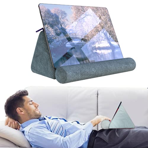 Soporte para Tablet Cama - Soporte telofono móvil Cama - Atril portatil para moviles - Sujeta movil - Cojin Lectura Cama