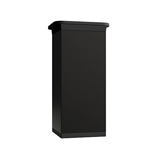 sossai® Patas para muebles MFV1 | 4 piezas | altura regulable | Diseño: Negro mate | Altura: 120 mm (+20mm) | Perfil cuadrado: 40 x 40 mm |Tornillos incluidos