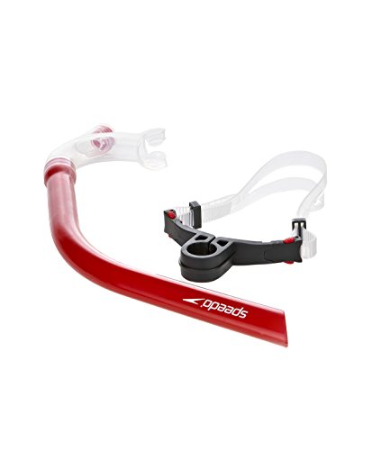 Speedo Center Snorkel Juego de Buceo, Hombre, Rojo, One Size