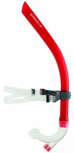 Speedo Center Snorkel Juego de Buceo, Hombre, Rojo, One Size