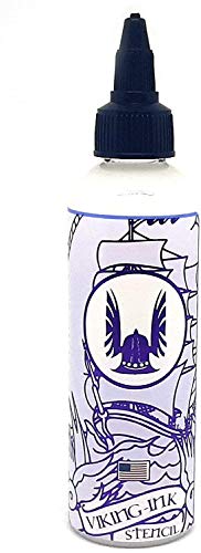 Stencil Viking-Ink (30ml.) tranfer para tatuaje , pegar plantillas , tranferir diseños .