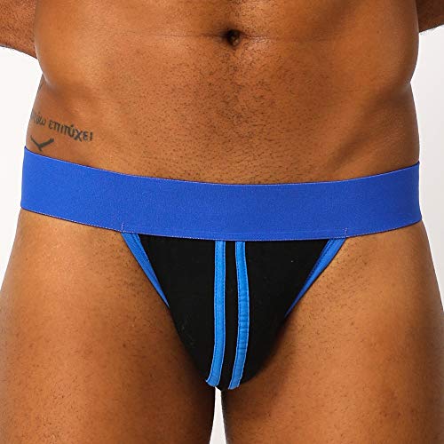 Summer Code Jockstrap Gimnasio Algodón Supporter Fitness y Exterior Interior Desgaste Suave Calzoncillos