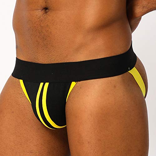 Summer Code Jockstrap Gimnasio Algodón Supporter Fitness y Exterior Interior Desgaste Suave Calzoncillos