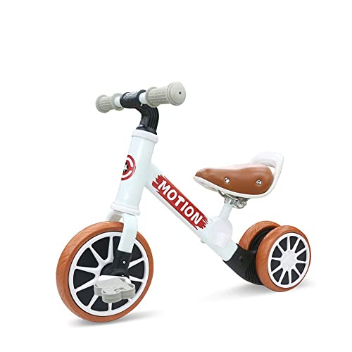 SUYUDD Bicicleta De Equilibrio 2 En 1 para Niños, Andador, Bicicleta De Empuje para Niños, para Niños De 1 a 4 Años, Niñas, Niños Y Niños Pequeños, Primera Bicicleta, Regalo De Cumpleaños