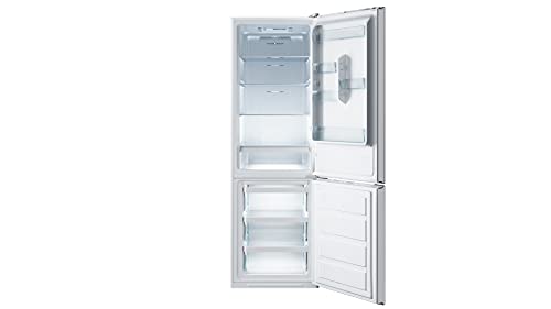 Teka | Frigorífico Combi No Frost Total de 188cm | 2 Puertas con Control Electrónico | Sistema Antibacterias | NFL 320 | Eficiencia Energética F | Blanco | 188 x 59.5 x 63.5 cm